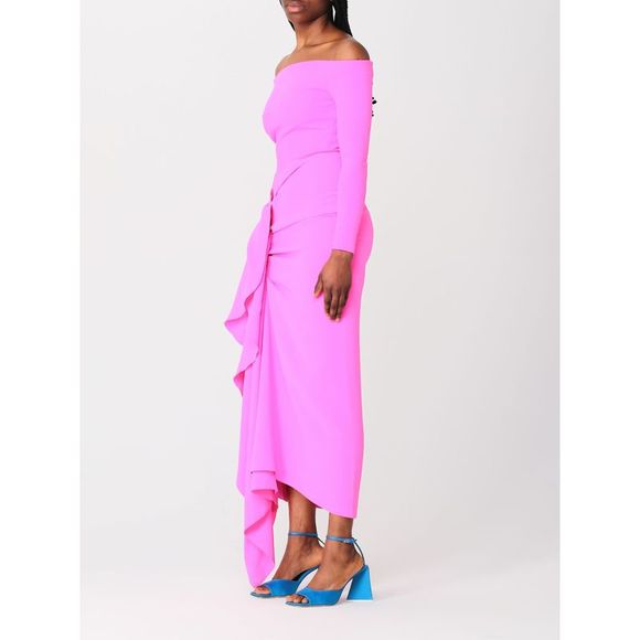 Solace London Dress Woman Fuchsia - Picture 3 of 3